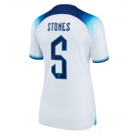 England John Stones #5 Hjemmebanetrøje Dame VM 2022 Kortærmet